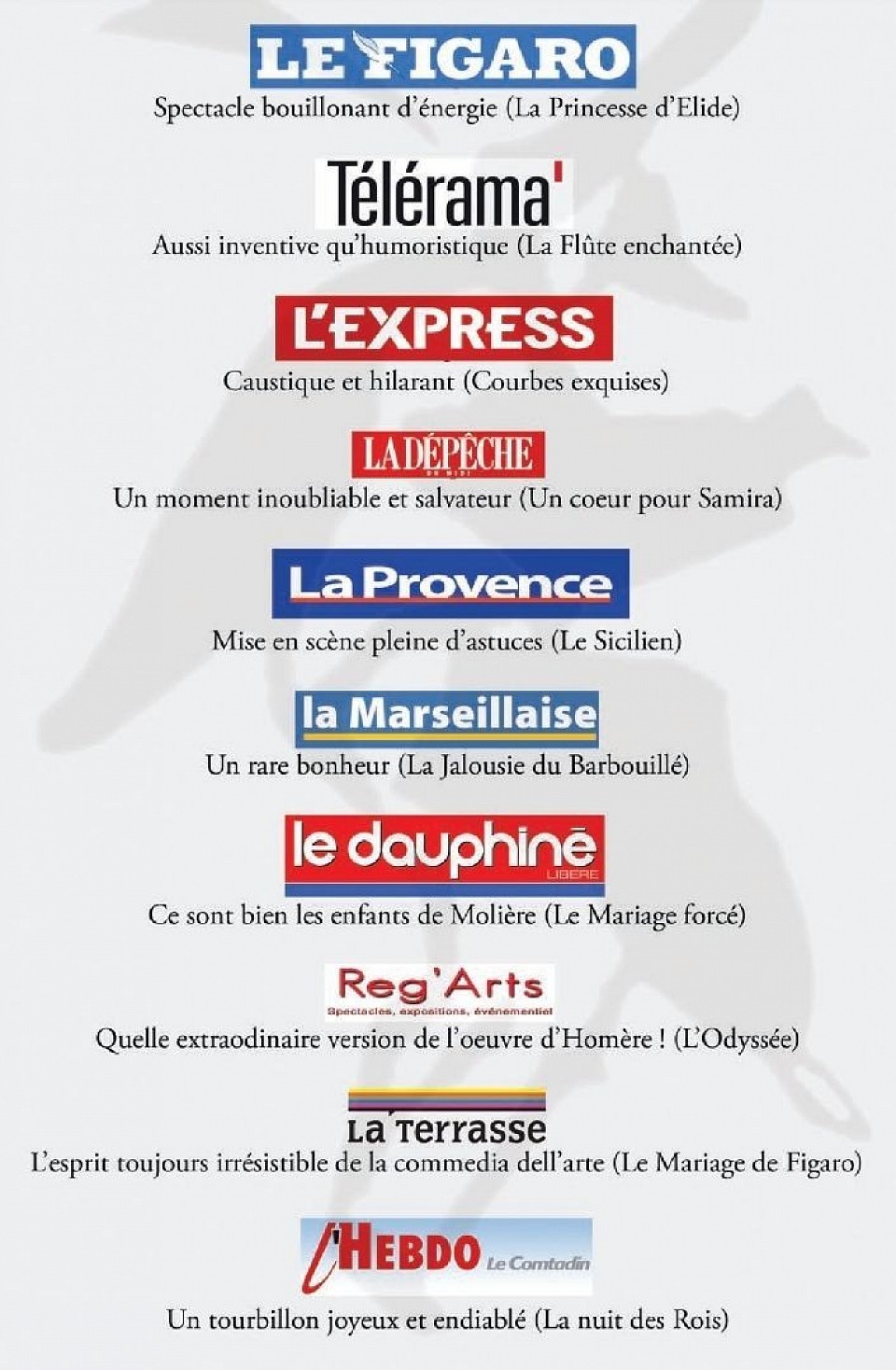 Presse Comédiens & Compagnie